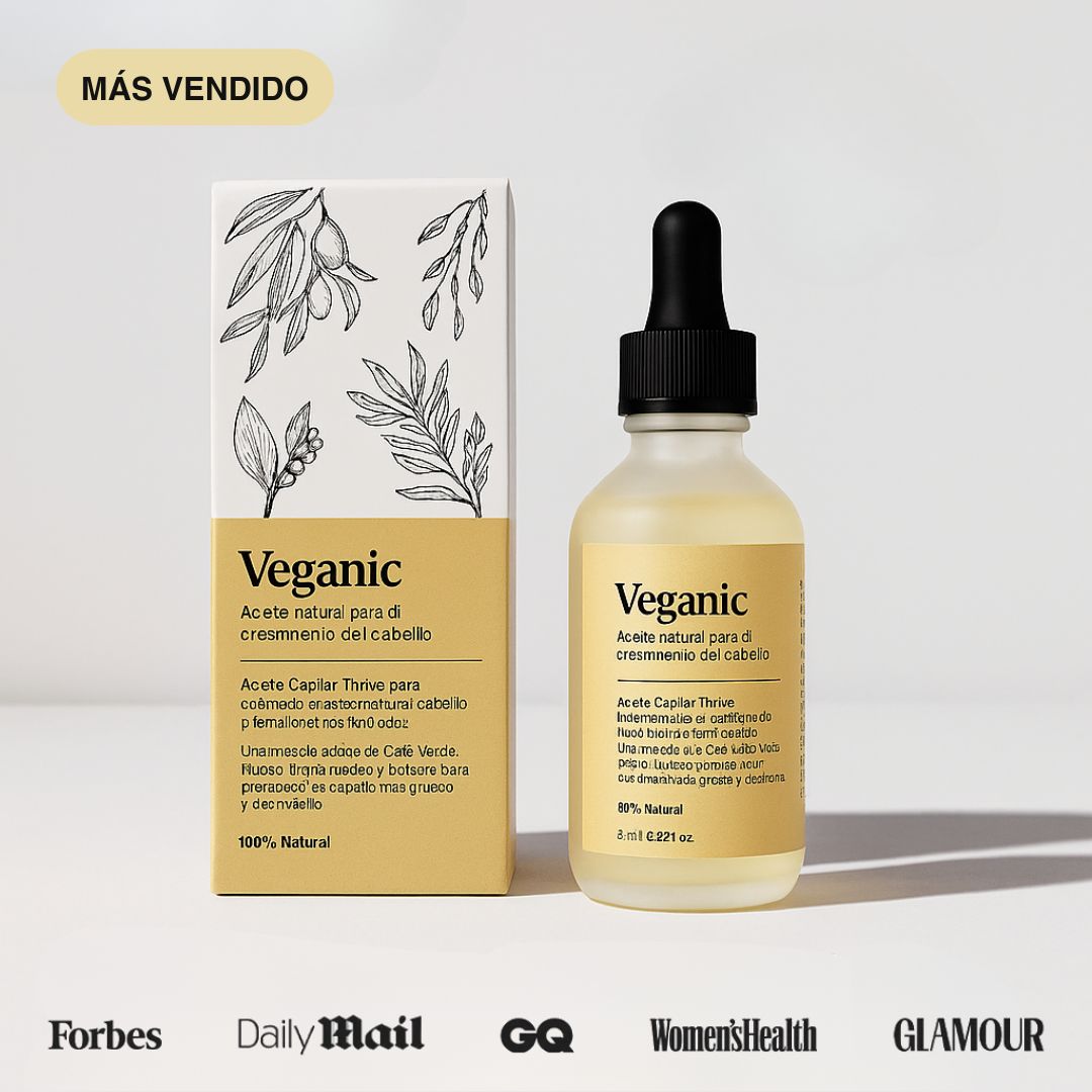 Aceite Natural Para El Crecimiento Del Cabello