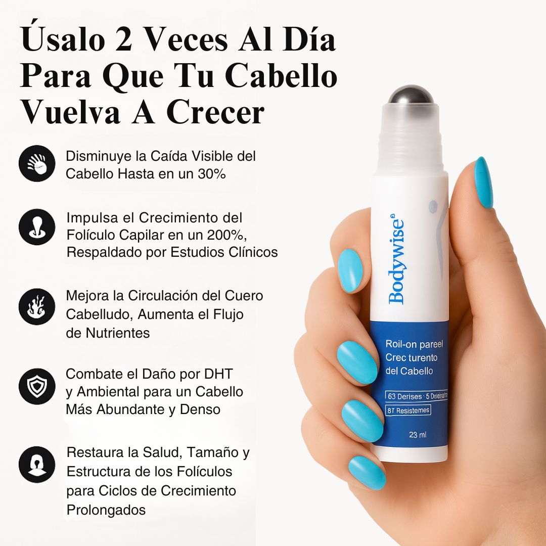Roll-On Para El Crecimiento Del Cabello