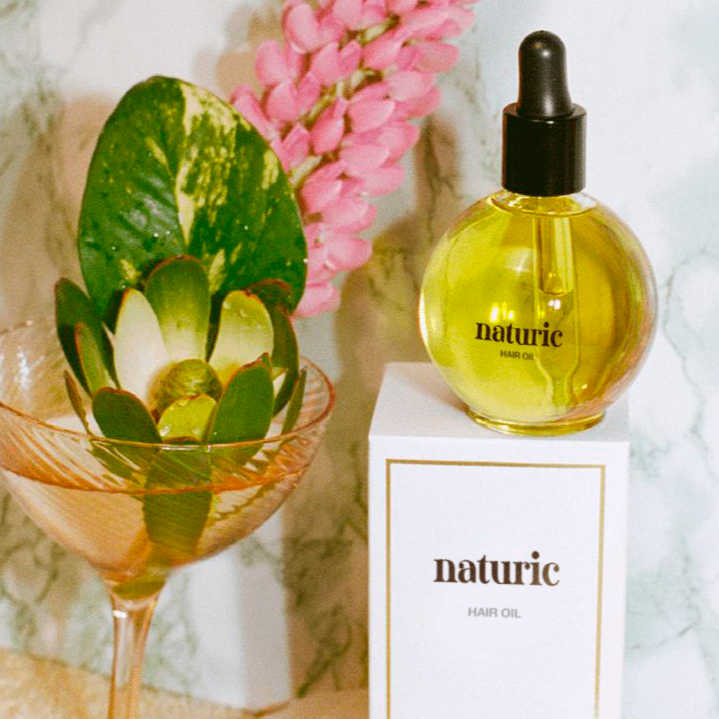 Aceite Natural Para El Crecimiento Del Cabello